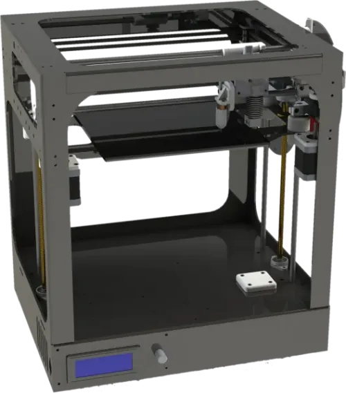 CAD model mehaničke konstrukcije uređaja